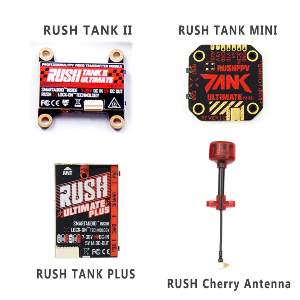 RUSH TANK Ultimate II/Mini/PLU - огляд і ціна Drone Frame